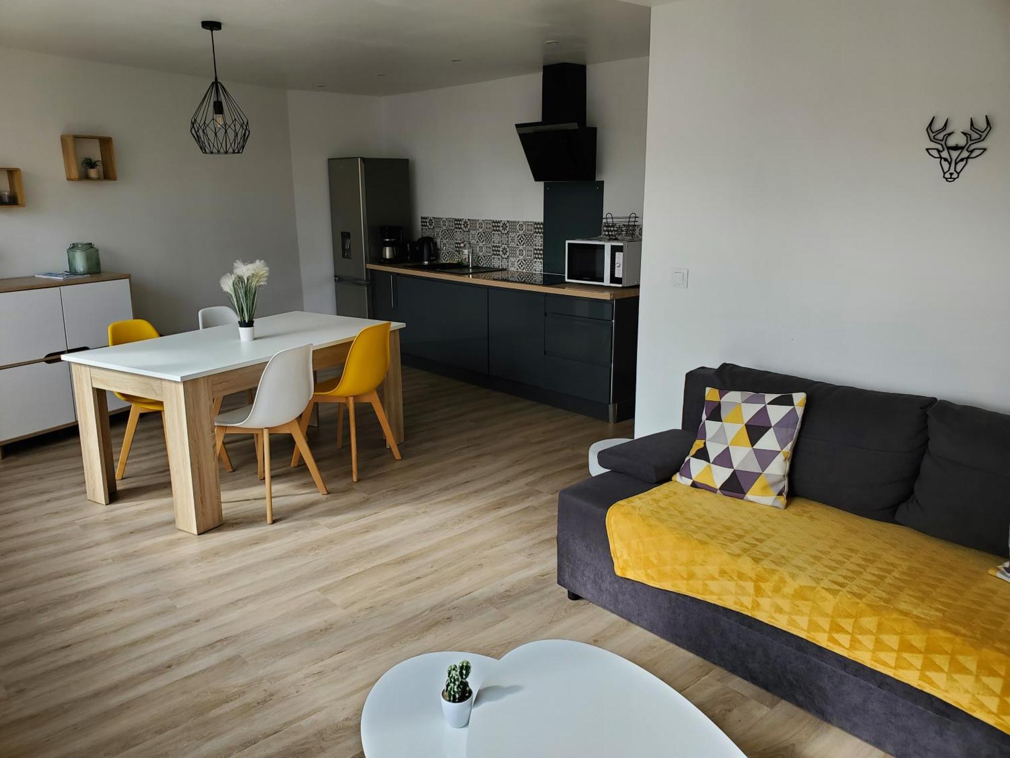 Le Cocon Dieppois - Appt Spacieux Avec Parking Prive Дьєпп Екстер'єр фото